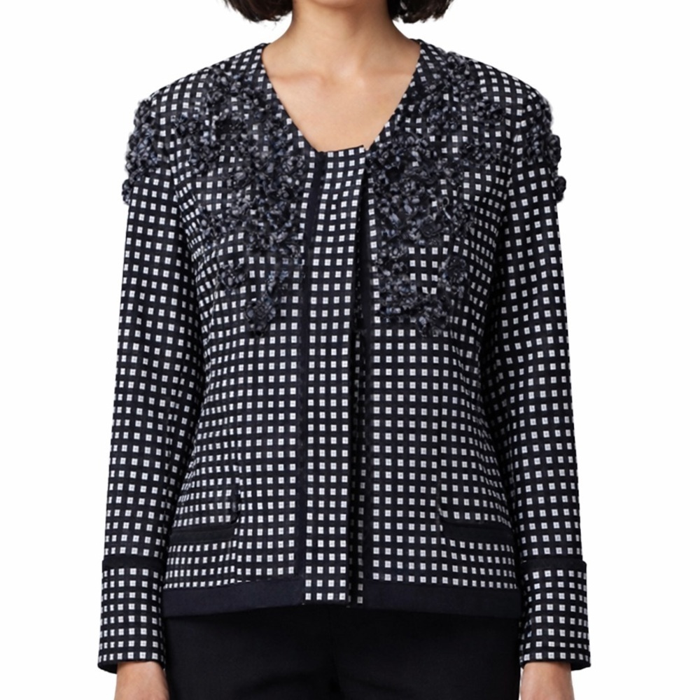 Valentino Black and White polka dot Blazer‎